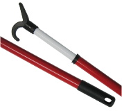 HANDLE  TELESCOPIC  WITH  FORK ( 150cm)  USE FOR UNHANG  - Handles